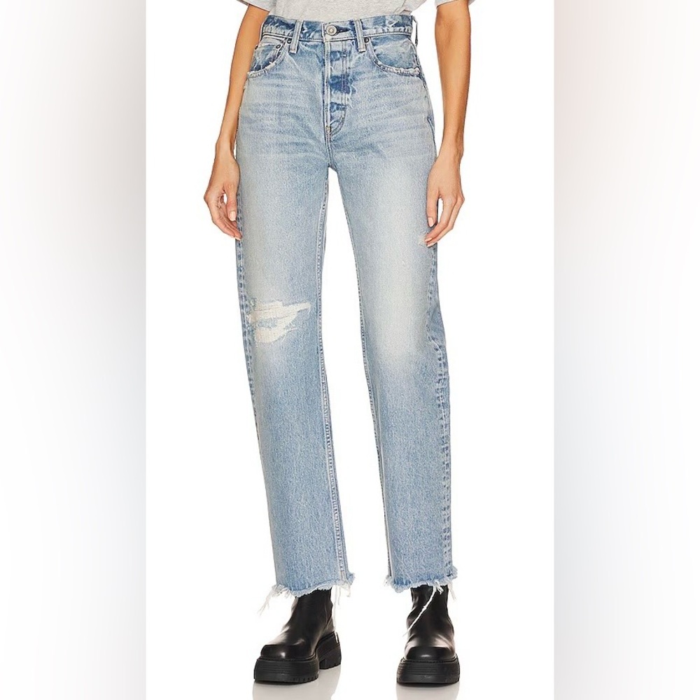 MOUSSY VINTAGE Brighton Wide Straight Jean